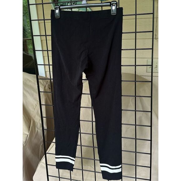 Nike Midrise Full Length Retro Style Leggings Womens Medium Black - Picture 1 of 7